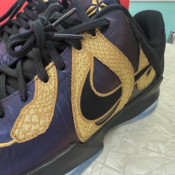 Nike Kobe 5 Protro "Year Of The Mamba" Eggplant Purple Size 7 Y - Picture 12 of 16